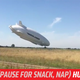 Illustration for article titled Worlds Largest Aircraft, The Flying Bum, Has Incredibly Gradual Crash